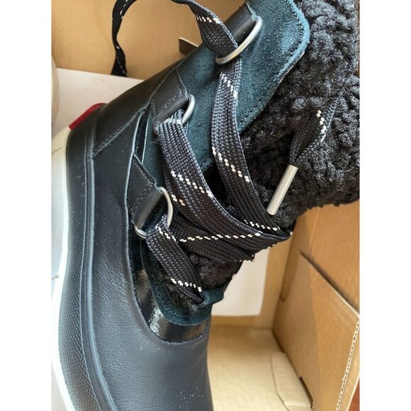 Women's 5.5 Sorel Joan of arctic next boot wp (black/fawn) - Picture 4 of 6